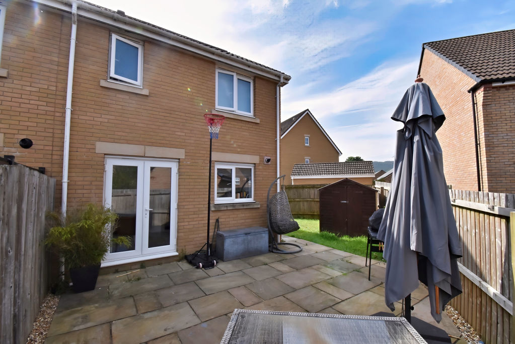 Rear Elevation, Patio and Garden- click for photo gallery